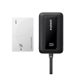 Chargeur portable 30W PD à charge rapide, grande capacité 20000 mAh, avec câble, affichage intelligent, charge sans fil, pour voyage et extérieur, OEM - Product Image 1