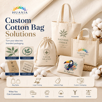 Bolsas de Algodón Ecológicas Personalizadas para Empaque, Biodegradables y Reutilizables, MOQ Bajo, Entrega Rápida, Directo de Fábrica