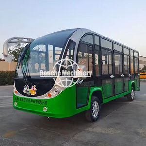 Customized 14-Seater Electric Sightseeing Shuttle Bus Fully Enclosed Bus Manufacturer <b>Car</b> - Product Image 1
