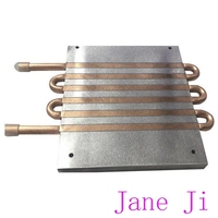Plaque de refroidissement liquide en aluminium haute puissance personnalisée pour refroidissement par eau