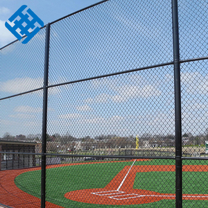 ガーデンフェンシングプラスチックチェーンリンクワイヤーコーティングワイヤー布亜铅メッキダイヤモンドメッシュワイヤーフェンス - Product Image 4