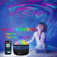 Projecteur de lumière nocturne, lumière galactique en spirale avec télécommande, lumière nocturne colorée RGB pour la chambre à coucher, décoration de la maison, cadeaux
