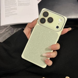เคสโทรศัพท์มือถือลายกลิตเตอร์สี่เหลี่ยม ดีไซน์แฟชั่น สำหรับ iPhone 17 16 15 Pro Max ป้องกันการกระแทก ผลิตจาก TPU และ PC แบบนิ่ม ฝาหลังแบบเปลี่ยนได้ - Product Image 6
