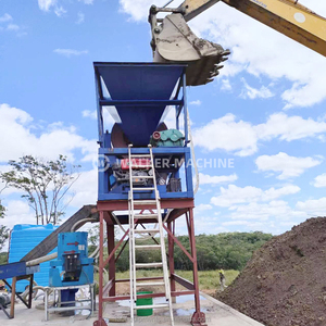 Thông tin phản hồi tốt vàng giải pháp khai thác thiết kế hoàn chỉnh thiết lập 50tph phù sa sa khoáng Vàng trommel rửa nhà máy - Product Image 2