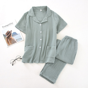 <span class=keywords><strong>Conjunto</strong></span> de ropa de dormir para <span class=keywords><strong>parejas</strong></span>, <span class=keywords><strong>pijamas</strong></span> de algodón 100% para casa, otoño e <span class=keywords><strong>invierno</strong></span>, nuevo estilo - Product Image 4