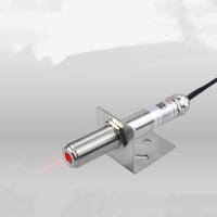 Transmisor láser IR dual cilíndrico Sensor de temperatura de termómetro infrarrojo industrial sin contacto