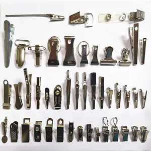 Krokodil klemmen für Ausweis halter Verschiedene Hardware Metall zubehör - Product Image 1