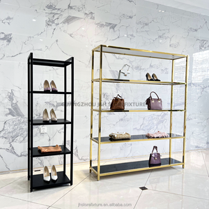 Giá Trưng Bày Khởi Động Túi Nữ Bằng Sắt Màu Đen Tùy Chỉnh Một Chiếc Giá Trưng Bày Để Trưng Bày Cửa Hàng - Product Image 3