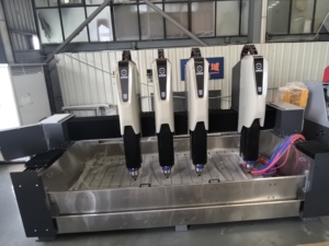 Machine de gravure laser à 4 têtes pour la pierre, le marbre, les monuments funéraires et la sculpture 3D - Product Image 3