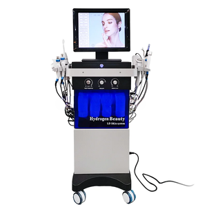 Customized 14 In 1 Beauty Oxygen Jet Oxygen Facial Skin Tightening Whitening Machine Face Cleaning 14+3 Beauty Salon Machine - Product Image 4