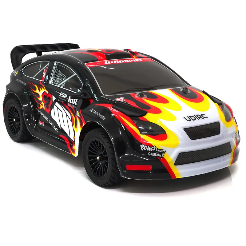Udirc 2.4G 1:16 4WD Brushless Rally Car Rc 4CH 30KM/H High Speed Racing Car with Lights