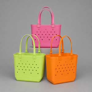 Bolsa de Playa de EVA de Color Sólido, Bolsa de Goma con Impresión de Logotipo Personalizado y Múltiples Opciones de Color para Colecciones de Venta al por Mayor y al Detal - Product Image 1