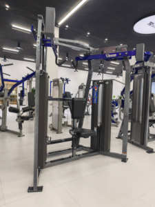 Equipo de <span class=keywords><strong>Ejercicio</strong></span> de <span class=keywords><strong>Remo</strong></span> Alto ISO Lateral con Logotipo Personalizado, Venta Caliente, Equipo de Gimnasio con Peso Integrado de Acero Galvanizado para Músculos de Pecho y Espalda - Product Image 5