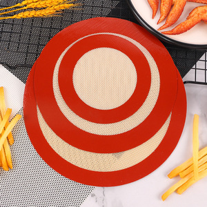 Professional Customizable Round Food Grade <b>Silicone</b> Bread <b>Baking</b> Mat Eco-Friendly Dishwasher & Oven Safe Kitchen Tools - Product Image 1