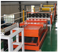 Machines de fabrication de lignes de production entièrement automatiques à haute efficacité pour la fabrication de panneaux de plafond en plâtre et de films PVC laminés, fournie par l'usine