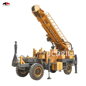 China JCDRILL Depth 300m Borehole Drilling Machine Trailer Mounted Hydraulic Water Well Drilling Rig Trade