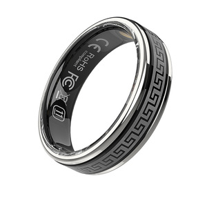 SMART RING Nuovo Anello Intelligente Decompressivo a 360 Gradi con Monitoraggio della Frequenza Cardiaca e dell'Ossigeno nel Sangue, Assistenza Remota per Android e iOS - Product Image 1