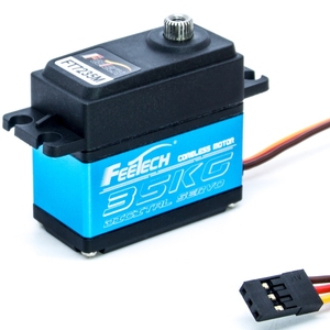 DS3225 Servomoteur 25KG pour Voiture RC Buggy Haute Vitesse Étanche Numérique Bleu Robotique Engrenage Métallique en Acier Inoxydable Moteur Sans Noyau 180 - Product Image 1