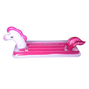 Kasur Apung Tiup PVC <span class=keywords><strong>Unicorn</strong></span> untuk Kolam Renang, Tempat Tidur Apung di <span class=keywords><strong>Air</strong></span>, Pelampung Kolam Renang Tiup untuk Dewasa - Product Image 6