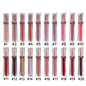 Gloss à lèvres 7 ml en gros, mat, imperméable et anti-adhésif, gloss à lèvres à marque privée - Product Image 5