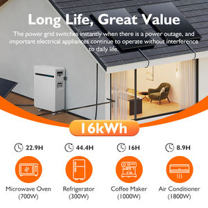 Batería de Almacenamiento de Energía Doméstica LiFePO4 de 48V 100Ah 5Kwh 300Ah 15Kwh 16S con Bluetooth BMS 51.2V 30Kwh 48V 600Ah, STOCK en la UE, Libre de Impuestos - Product Image 4