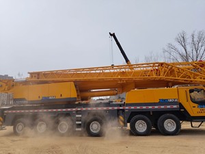 Grúa Hidráulica para Camión de 130 Toneladas, Equipo de Construcción de Uso Pesado, Amarilla, 54900 kg - Product Image 3
