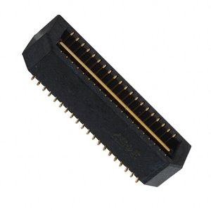 Samtec QTE-020-01-L-D-A-K-TR Conector de Cabezal SMT de 40 Posiciones, Paso de 0.8mm, 2 Filas, Chapado en Oro, en Rollo - Product Image 4