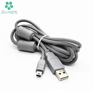 Usb Cable Charging Original Grey TPE Silicone PU Data Connector USB 2.0 Cable 28AWG Mini USB Charging TPE Cable