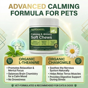 Snack Morbidi Calmanti OEM all'Ingrosso per Cani e Gatti, Supporto Antistress con L-Teanina e Camomilla, Etichetta Privata Personalizzata - Product Image 2