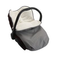 Poussette étanche pour nouveau-né, fermeture éclair, hiver, automne, bébé, sac de couchage chaud, repose-pieds