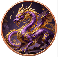 Pièce de monnaie double face Dragon Gardien en Cuivre Pur 999, 1 oz et 5 oz, Relief 3D, Effet UV anti-décoloration, Artisanat Métallique Artistique, Héritage du Pouvoir
