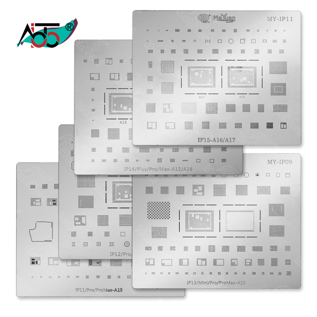 Bulge Prevent BGA Reballing Stencil for iPhone PCB IC Repair