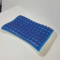 Bestseller Sommer-Kühlkissen Umweltfreundliches Antibakterielles Gel-Memory-Foam-Nackenkissen Hochwertiges Aqua-Gel für Camping und Hotelgebrauch