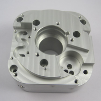 Fabrication de composants industriels sur mesure BOSX OEM, corps de vanne à bille pour camion-citerne en aluminium usiné CNC de précision