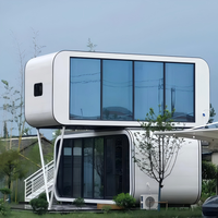 Prêt à être expédié : Maisonnette modulaire préfabriquée de luxe de 40 pieds, certifiée classe 1a, type Apple Cabin Airbnb, pour les stations balnéaires australiennes
