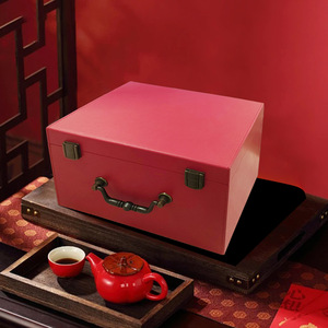 Chinese-style gold collection <b>box</b>, custom-made wooden <b>box</b>, solid wood, high-end natural wood display packaging, <b>empty</b> <b>box</b>, - Product Image 2