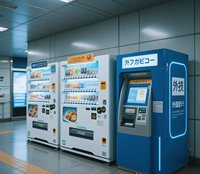 Máquinas Expendedoras Automáticas Japonesas Unidades Multifunción para Alimentos Bebidas Billetes Cambio de Divisas y Productos Minoristas