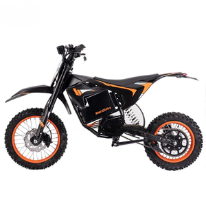 Moto électrique sans balais WISH 01 Pro 1500W 60V 21AH Nouvelle longue autonomie 80-90km Tout-terrain Dirt Moped 75km/h Capacité de charge 200kg - Product Image 2