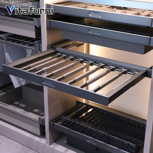 Vitafurni Vente Chaude Organisateur de Vêtements Doux en Aluminium <span class=keywords><strong>Porte</strong></span>-Pantalons <span class=keywords><strong>Coulissant</strong></span> Supports de Rangement pour Accessoires de Garde-Robe pour Pantalons - Product Image 1