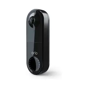 Video campanello con cavo essenziale di Arlo-Video HD, vista 180, visione notturna, Audio a 2 vie, installazione