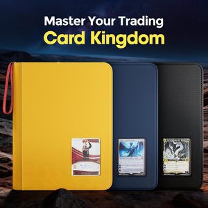 Carpeta Premium de 4 Bolsillos con Ventana para Almacenamiento de Tarjetas, Capacidad para 144 Tarjetas en Fundas Protectoras - Product Image 3