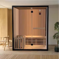 Sauna extérieur Triunity résistant au gel, idéal pour une utilisation en hiver dans un climat froid