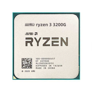 Processeur de bureau Ryzen 3 3200G, 4 cœurs, 4 threads, 3,6 GHz, processeur graphique Vega 8, socket AM4, fabriqué en Chine - Product Image 1