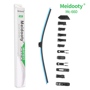 Goede Kwaliteit Hot Sell Regenboog 24 Inch Voorruit Blad Quick-Release Eenvoudig Installatie Hervulbare Universele Auto Ruitenwisser - Product Image 2