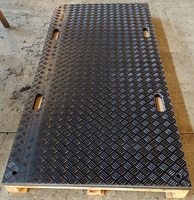 Planche de protection temporaire anti-usure en HDPE pour l'entretien des usines industrielles et la protection des voies de circulation des véhicules