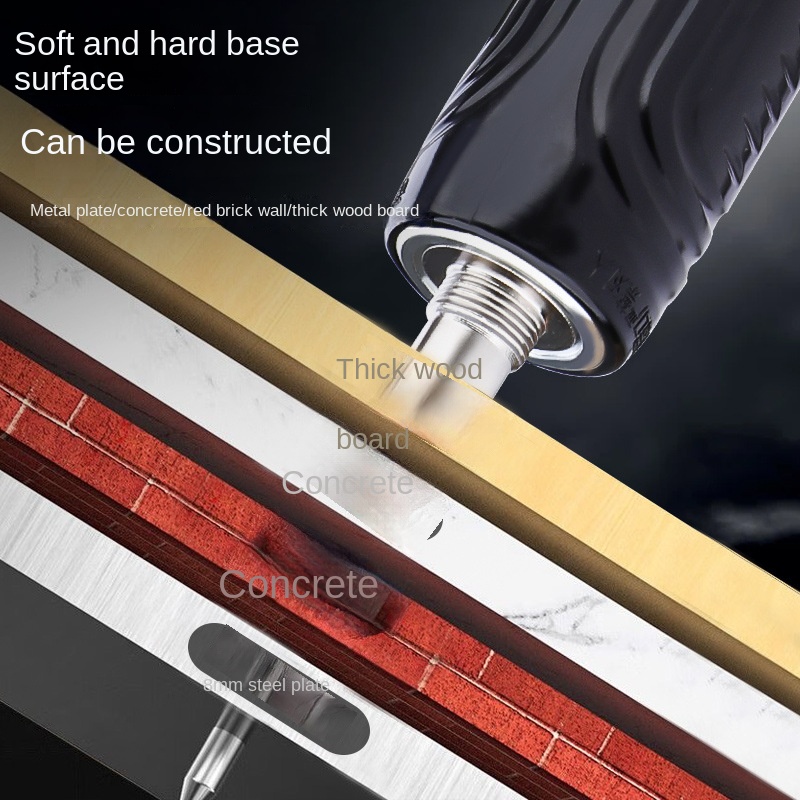 Manual Mini Steel Nail Gun 4 Gear Adjustable Ceiling Nail Gun Shooting Nail Machine Wall Fasteners 2853096822012