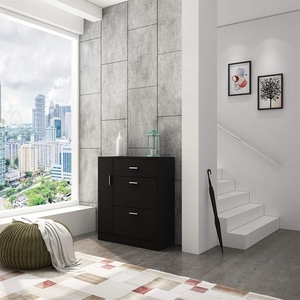 Armadio Portascarpe Inclinabile in Legno di Lusso Moderno <span class=keywords><strong>Salvaspazio</strong></span> con Cassetto, Vendita all'Ingrosso - Product Image 3