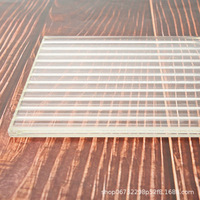 Super White Changhong Tempered Laminated Partition Screen Glass Spotlight Art Partition Support Customized Light Transmission