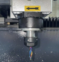 Machine de fraisage CNC à axe X long de 3000 mm, broche 18000 tr/min, fonctionnement automatique, fraisage de métaux, 380 V