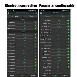 JK BMS Smart Bluetooth BMS untuk 12v 24v 36v 48v 72v 40A 50A 100A 150A 200A Dengan Penyeimbang untuk Baterai Lifepo4 LTO Baterai Lithium - Product Image 5
